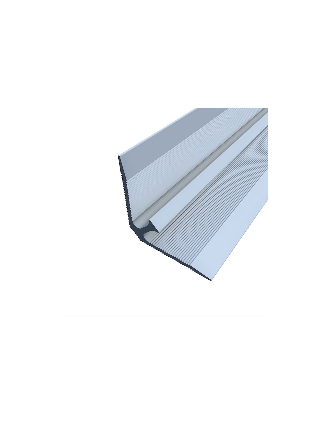 PERFIL R 343 Cantoneira de alumínio para pavimentos de 5 mm​ DIM: 3000 x 5,5 x 5,5 mm